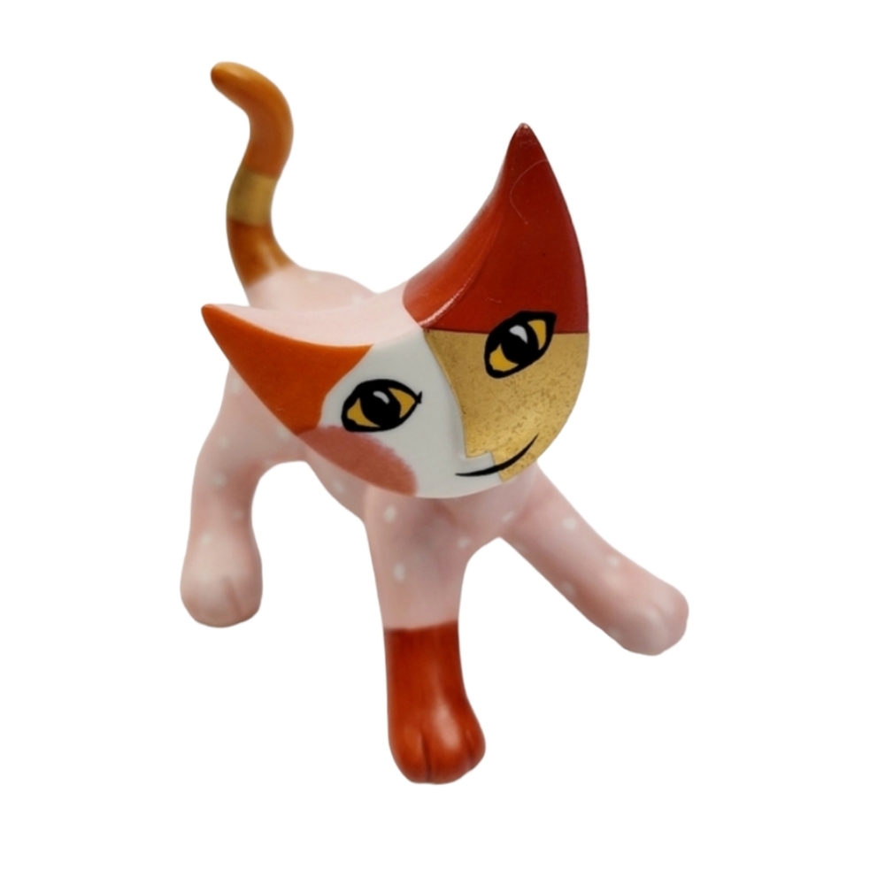 Pink Cat Figurine Lara by Goebel Rosina Wachtmeister